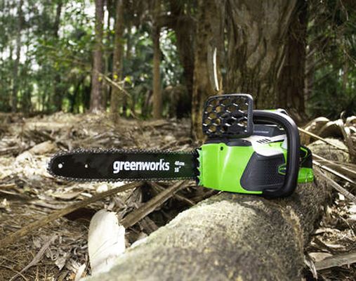 электропила greenworks