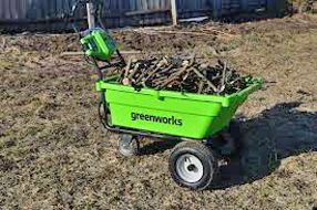 садовая самоходная тележка Гринворкс