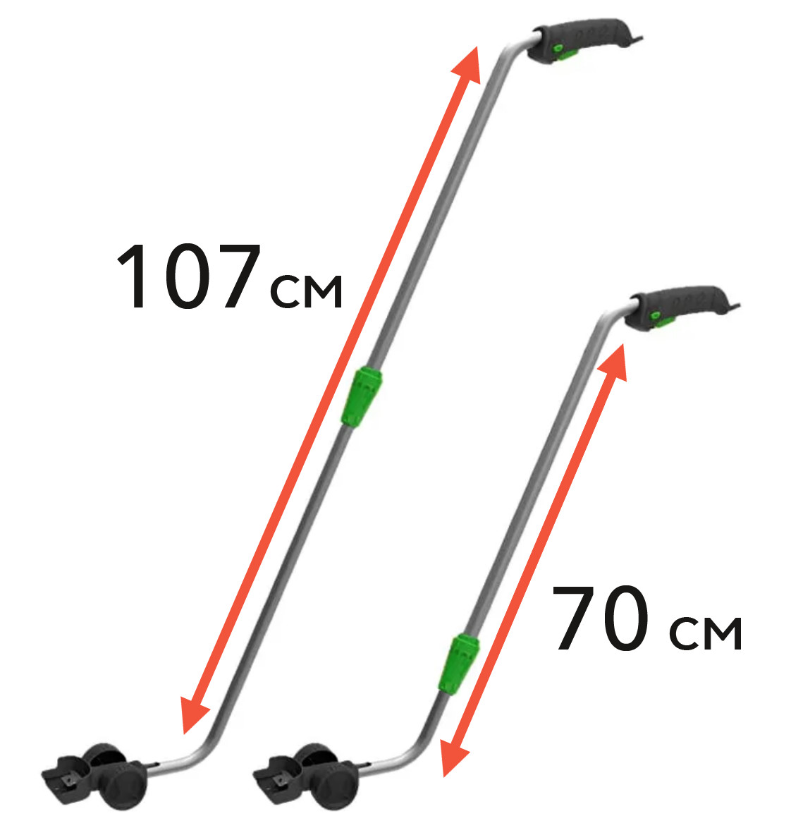 Рукоять-удлинитель для аккумуляторных садовых ножниц-кустореза Greenworks G24SHT 24V 2935207