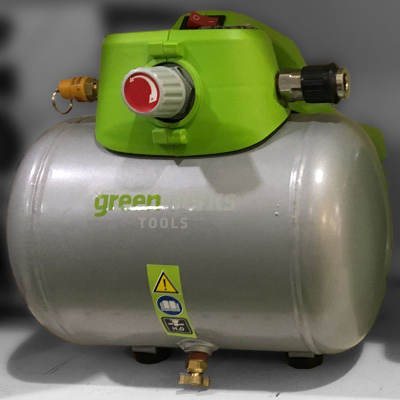 Компрессор электрический Greenworks 300W GAC6L