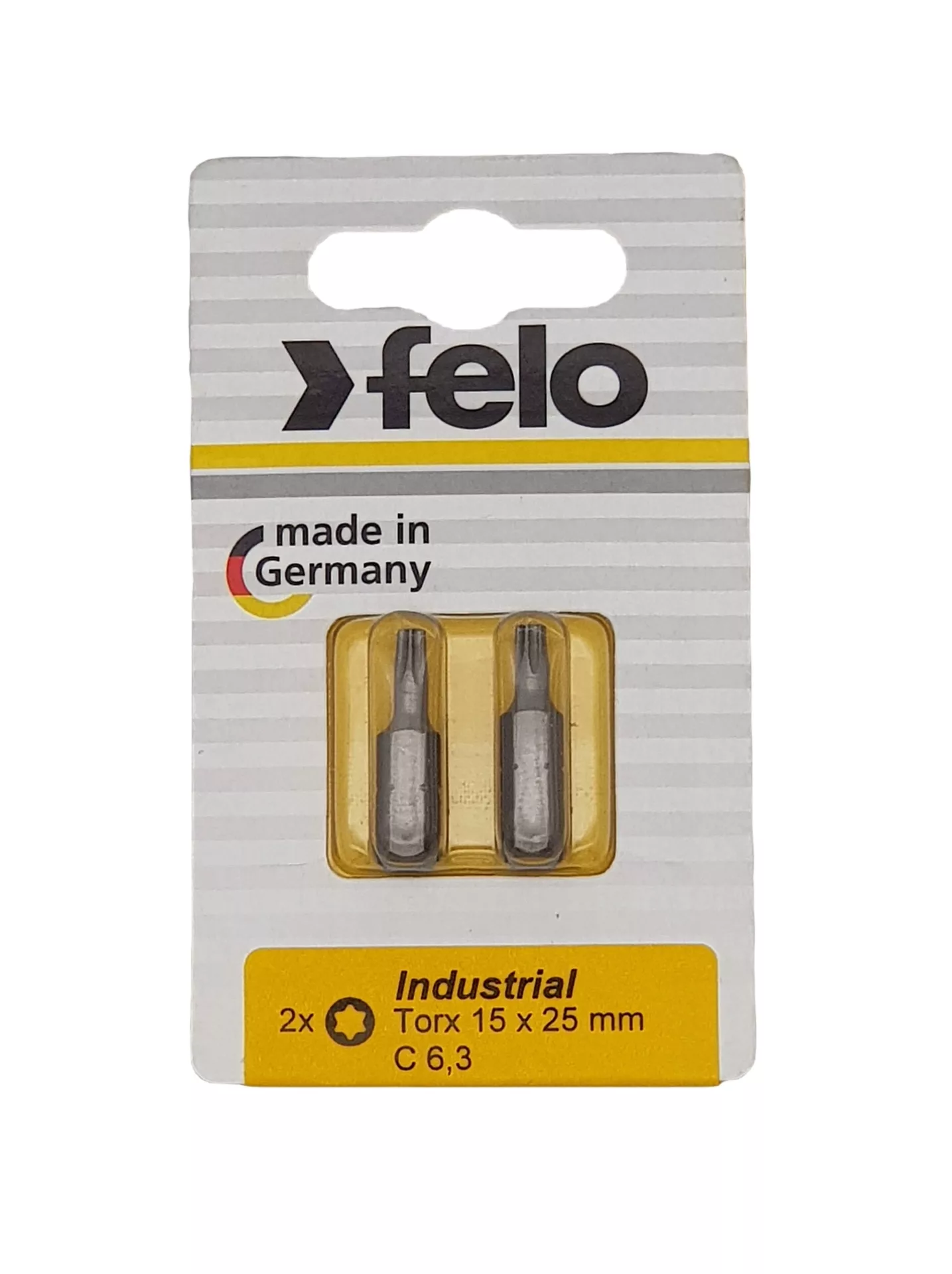 Биты Torx15х25, С 6,3, 2 шт. FELO 026 150 36