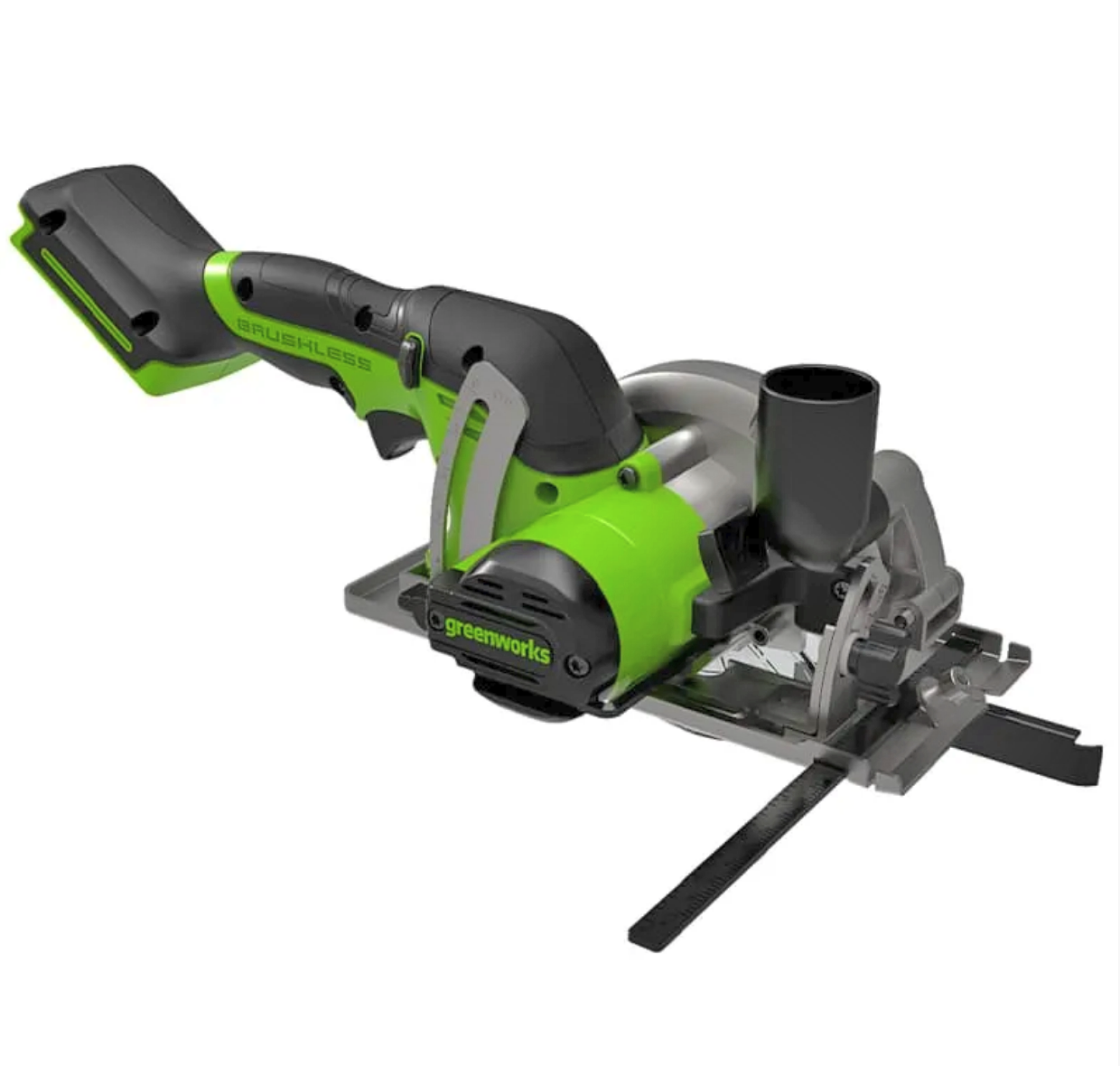 Циркулярная мини-пила 120 мм аккумуляторная Greenworks 24V G24MCS 1501207, бесщеточная, без АКБ и ЗУ