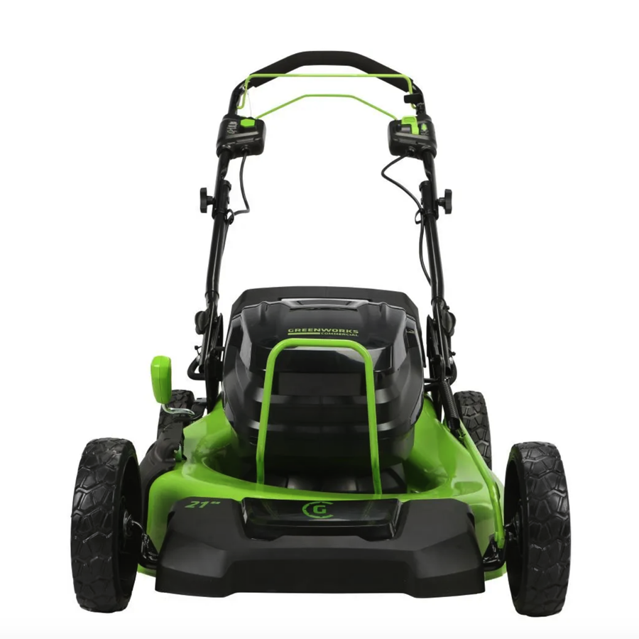 Газонокосилка самоходная аккумуляторная 51 см Greenworks 82V GC82LM51SP2 2515907, бесщёточная, без АКБ и ЗУ