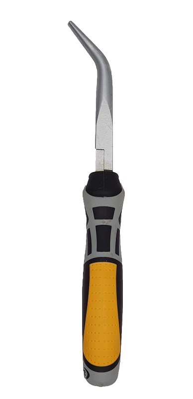 Длинногубцы угловые с резцом серия 592, 205 мм FELO 592 220 40