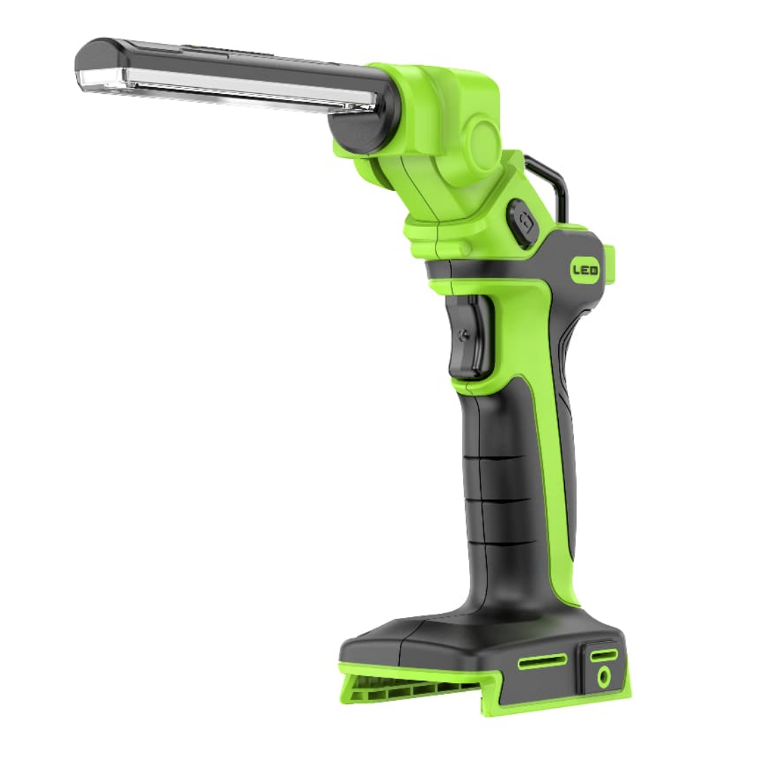 Рабочий аккумуляторный LED-фонарь 2-в-1 со сменными плафонами (650 Лм) Greenworks 24V G24UL 3503707, без АКБ и ЗУ