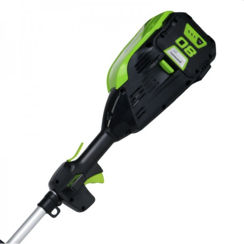Триммер аккумуляторный Greenworks 40 см 80V GD80BC, бесщёточный, без АКБ и ЗУ