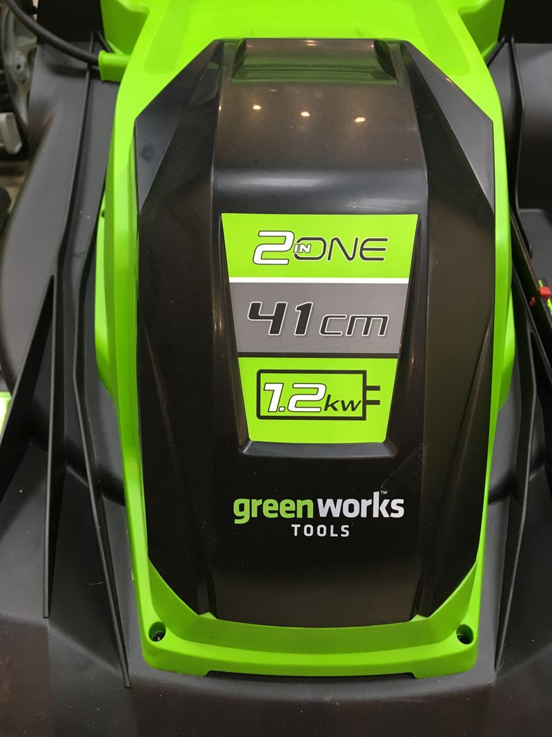Газонокосилка электрическая Greenworks 40 см 1200W GLM1240