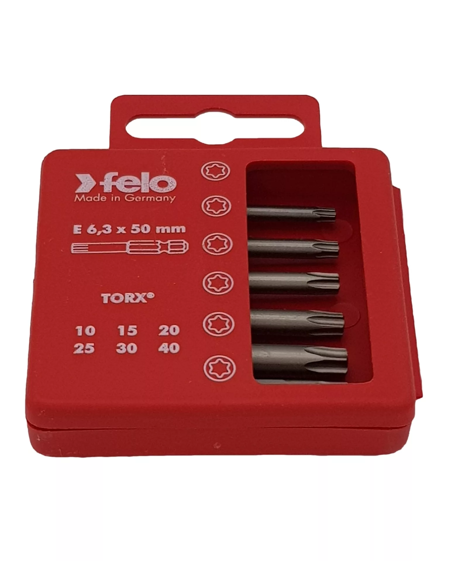 Felo Набор бит Tx Industrial  50 мм в кейсе, 6 шт 03691516
