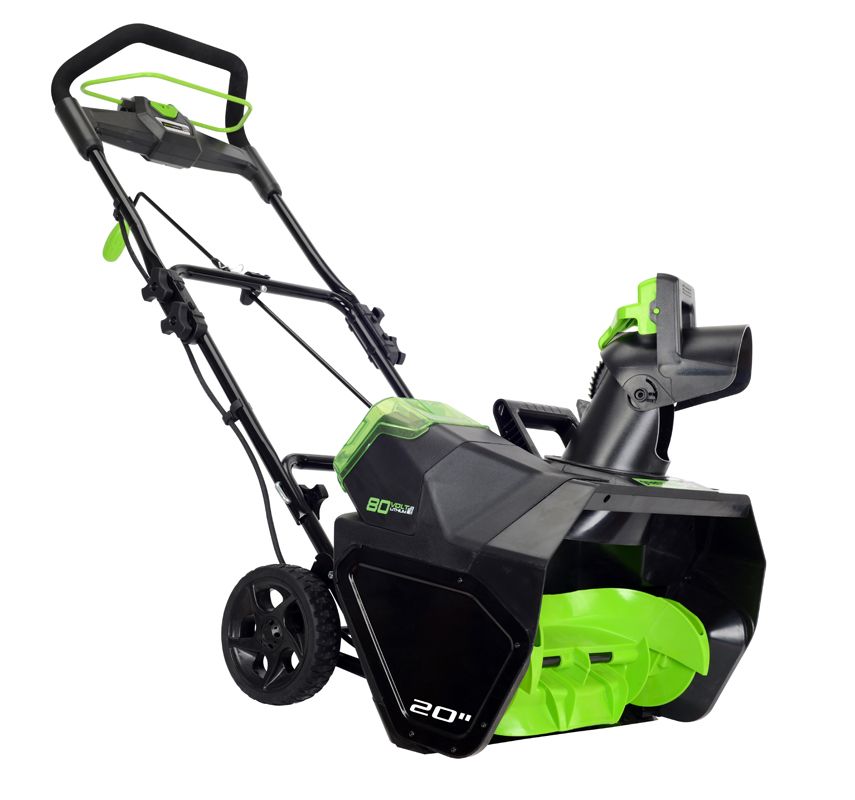 Снегоуборщик аккумуляторный Greenworks 51 см 80V GD80SB, бесщёточный, без АКБ и ЗУ