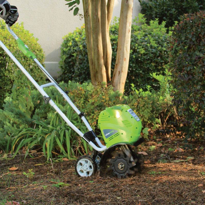 Культиватор аккумуляторный Greenworks 40V G40TL 27087, без АКБ и ЗУ