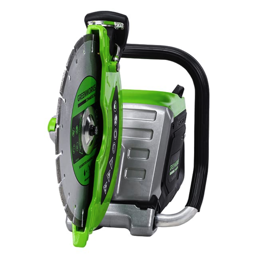 Бетонорез аккумуляторный 3,2КВт Greenworks 82V 2009007, бесщеточный, без АКБ и ЗУ