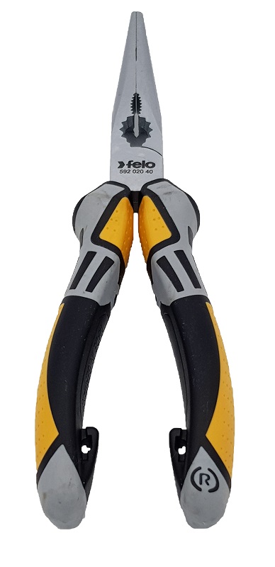 Длинногубцы с резцом серия 592, 205 мм FELO 592 020 40