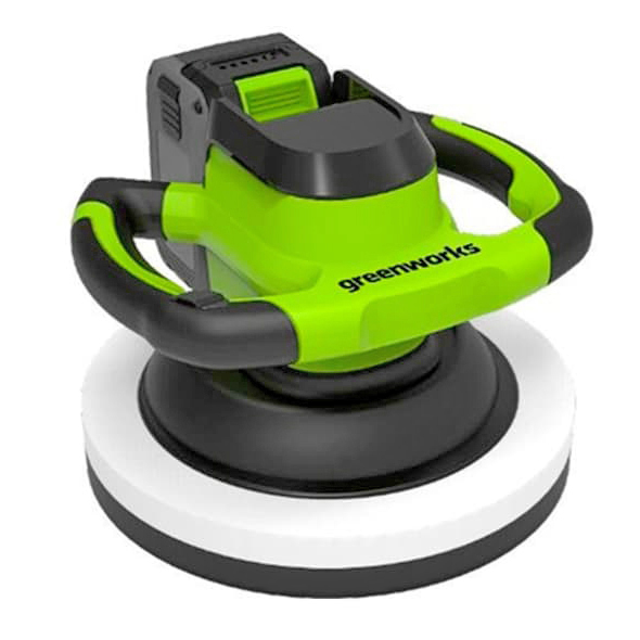 Полировальная машина аккумуляторная Greenworks 24V G24BU10 3502107, без АКБ и ЗУ