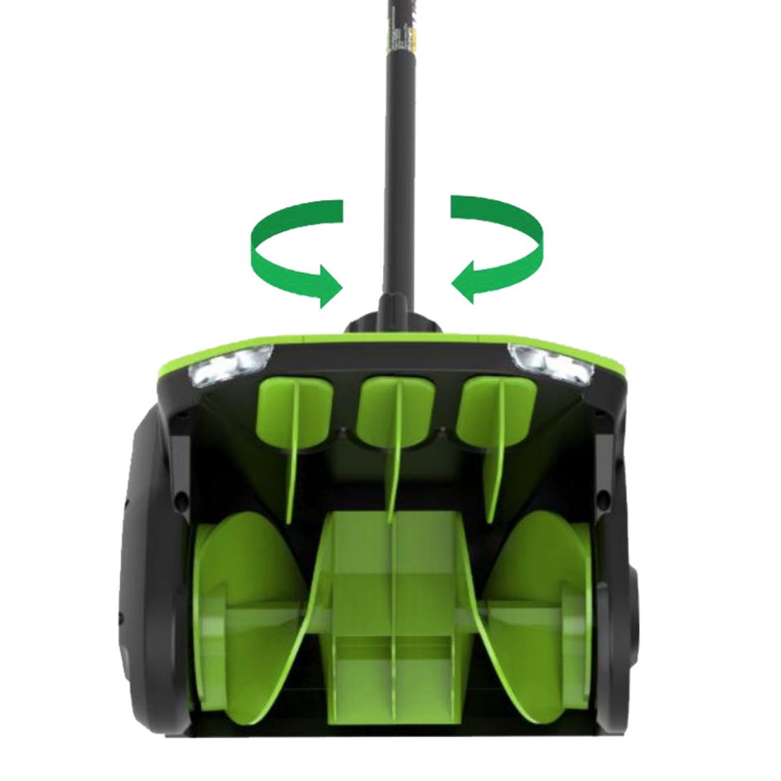 Снегоуборочная лопата аккумуляторная с регулируемым направлением выброса Greenworks 30 см 60V GD60SS2 2603207, бесщёточная, без АКБ и ЗУ