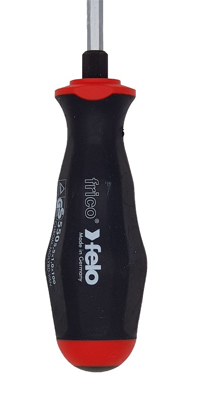 Отвёртка серия 550, SL5,5х1,0х100 FELO 550 055 40