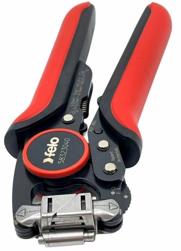Торцевые пресс-клещи для опрессовки НШвИ поворотные FELO 583 230 40