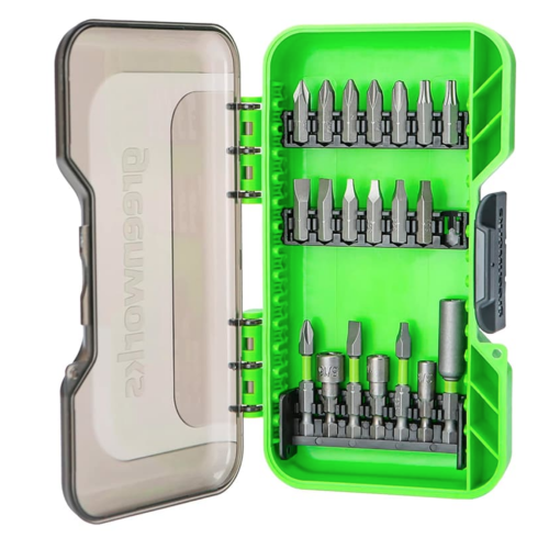 Набор бит Greenworks 2944007 (20 шт.), в кейсе