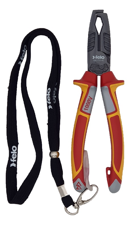 Инструмент для снятия изоляции диэлектрический серия 586, 180 мм (VDE) FELO 586 018 40