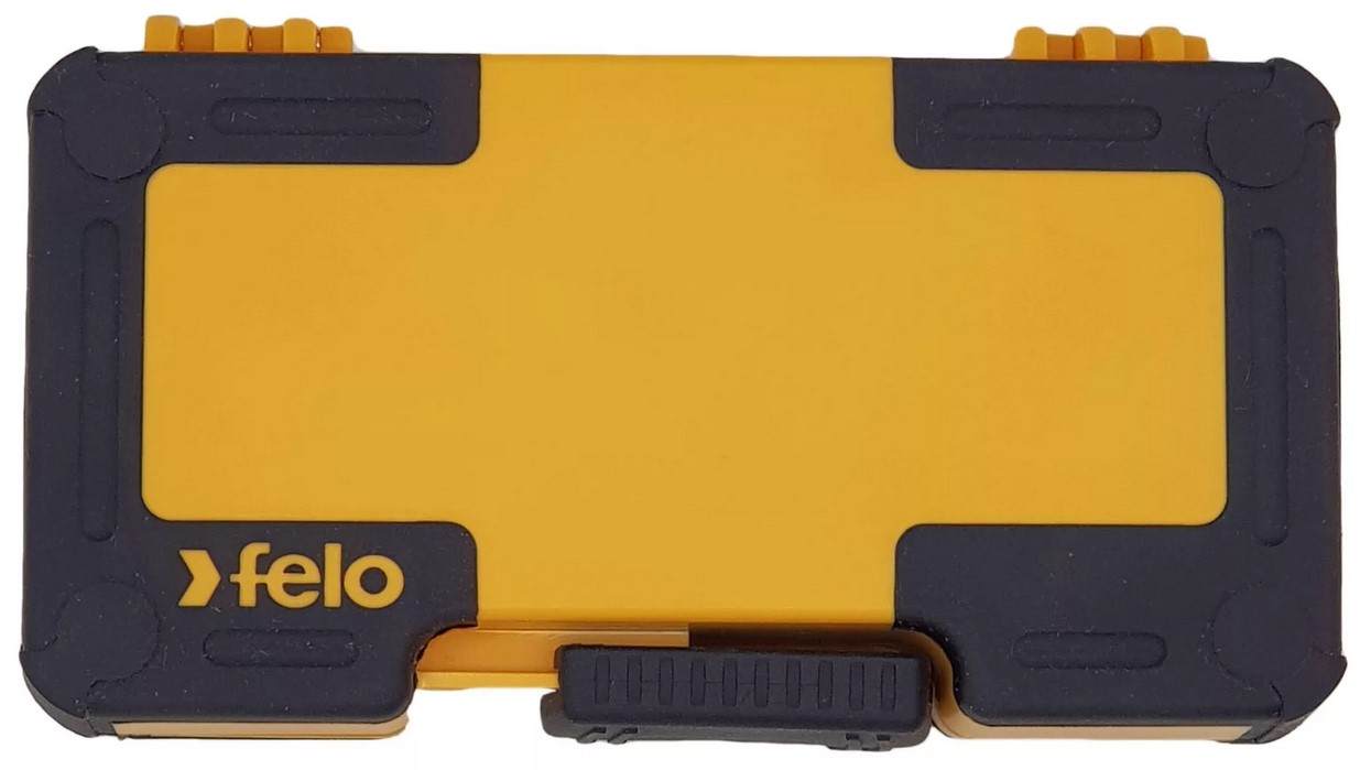 Набор бит PZ/PH/TX/HEX и головок с мини трещоткой в кейсе, 33 шт FELO 05772306