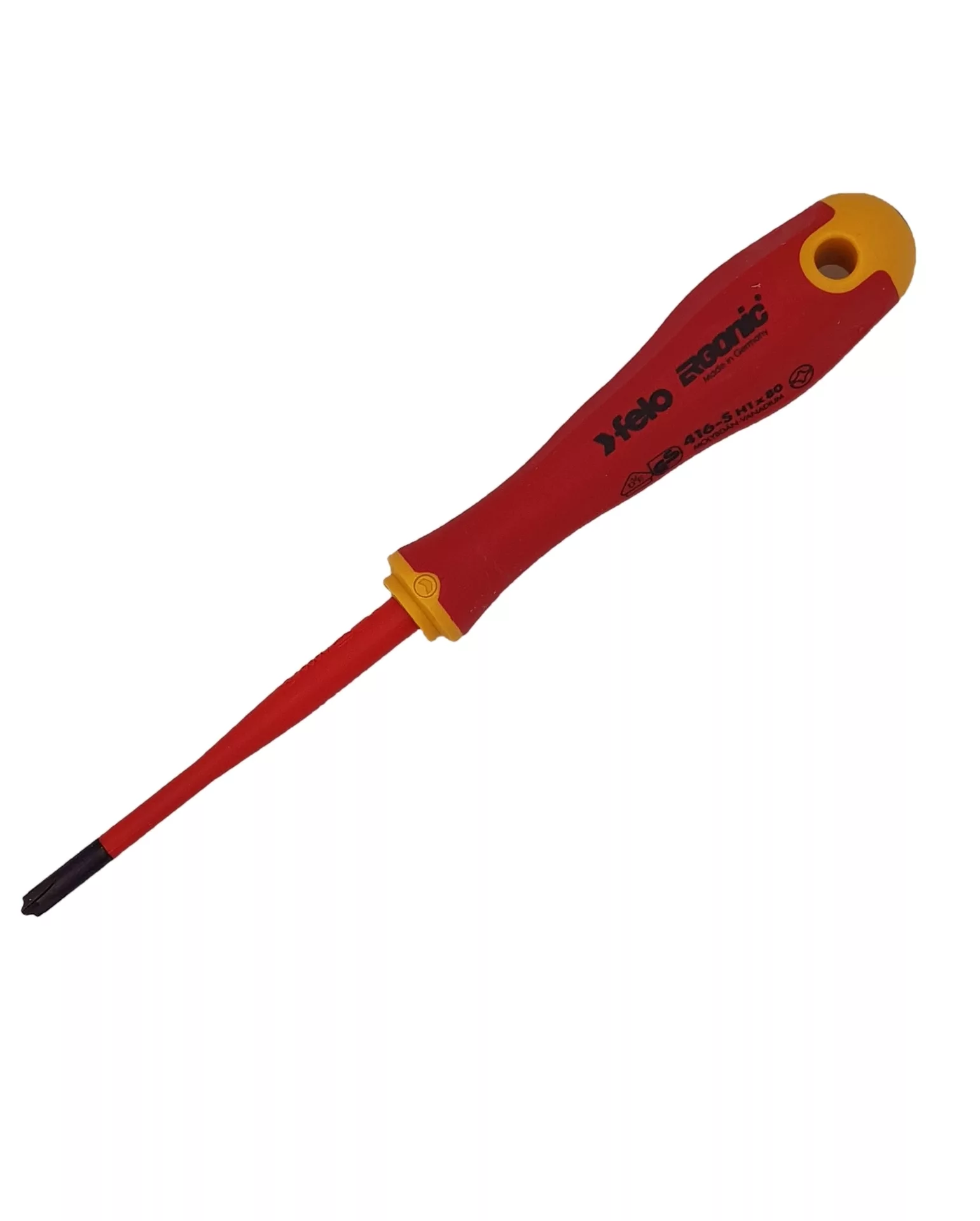 Отвертка диэлектрическая PH 1 +/- E-Slim Ergonic FELO 416 192 90