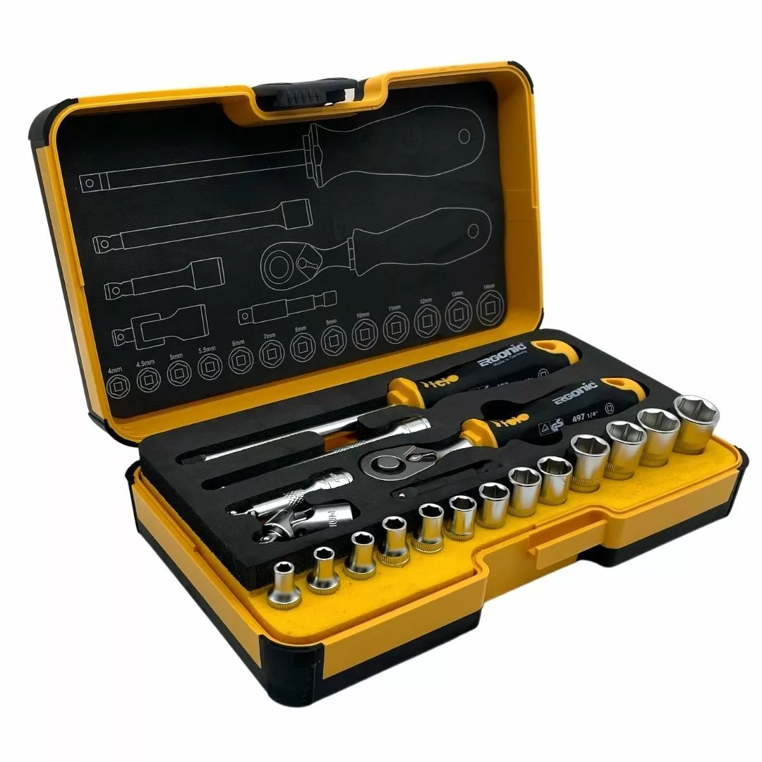 Инструм. набор "FELO R-GO 19", 19 предм., серия 057 FELO 057 819 06