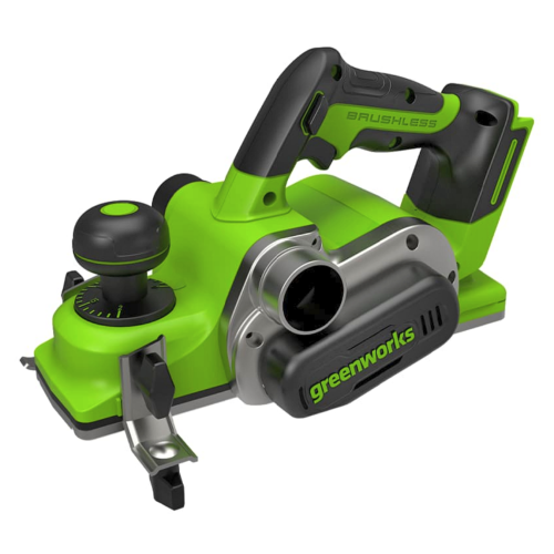 Рубанок аккумуляторный Greenworks 3401707, бесщеточный, без АКБ и ЗУ