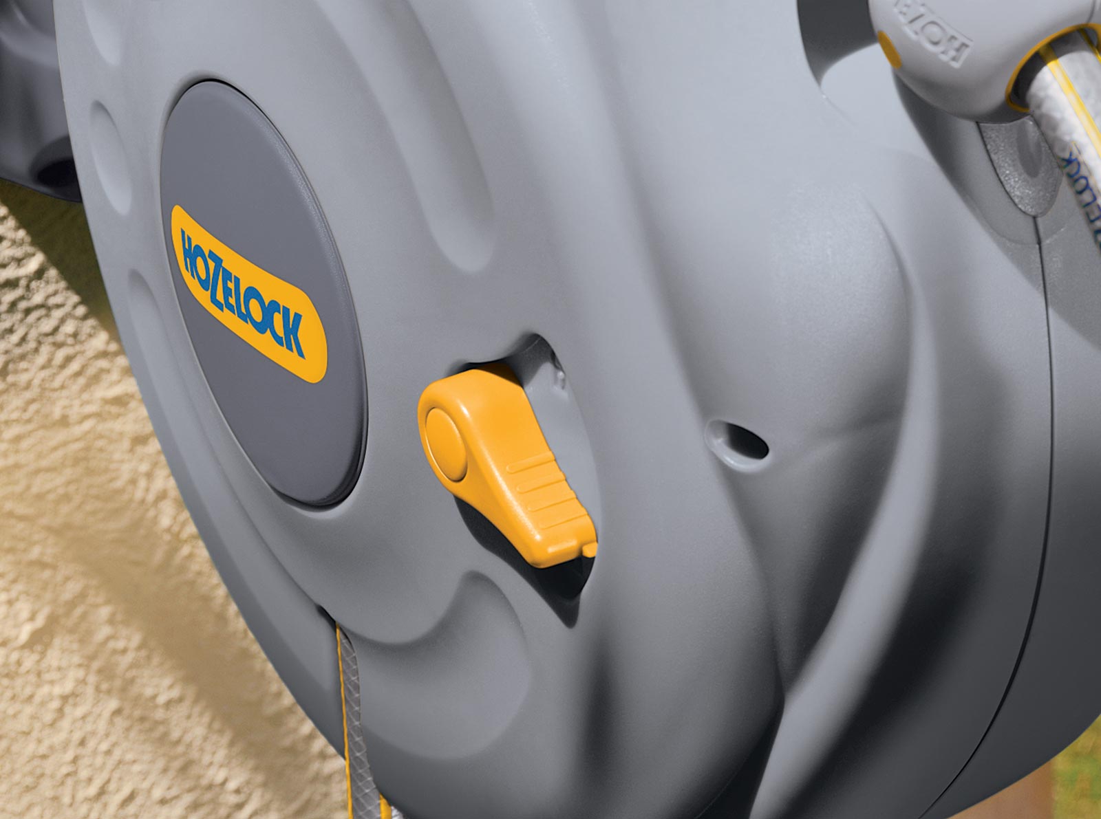 Катушка авто hozelock 2485 pro со шлангом 1/2 10 м, коннекторами и наконечником для шланга