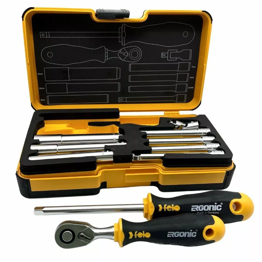 Инструм. набор "FELO R-GO M-TEC", 10 предм., серия 057 FELO 057 810 06