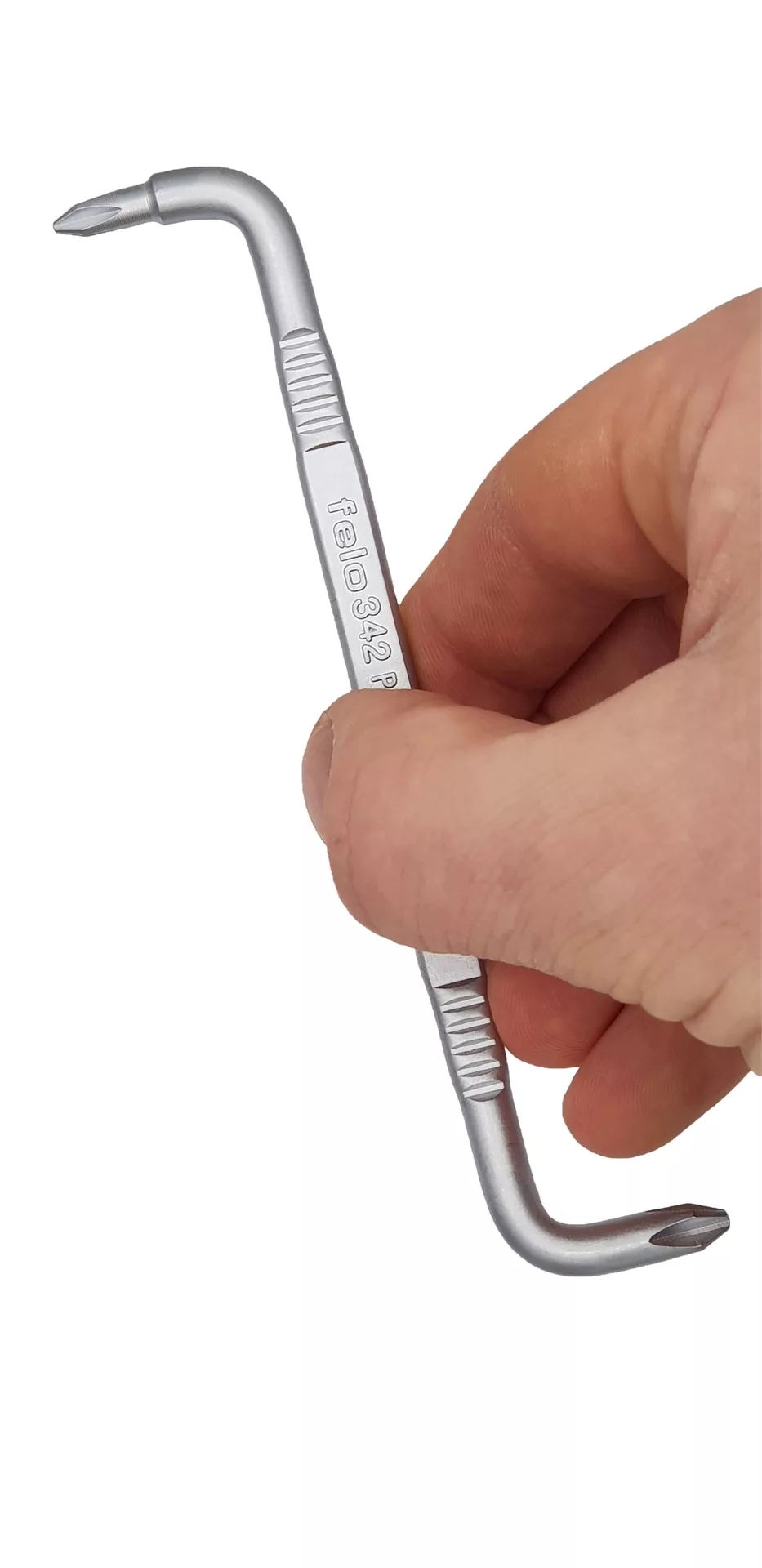 Отвёртка Z-образная, РН1+РН2, серия 342 FELO 342 120 00