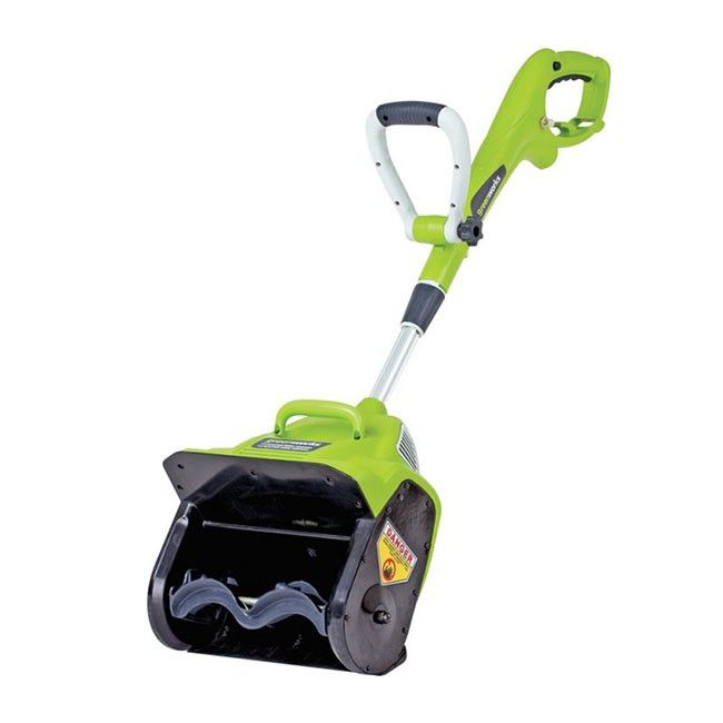 Снегоуборщик-лопата электрический Greenworks 30 см 950W GES8