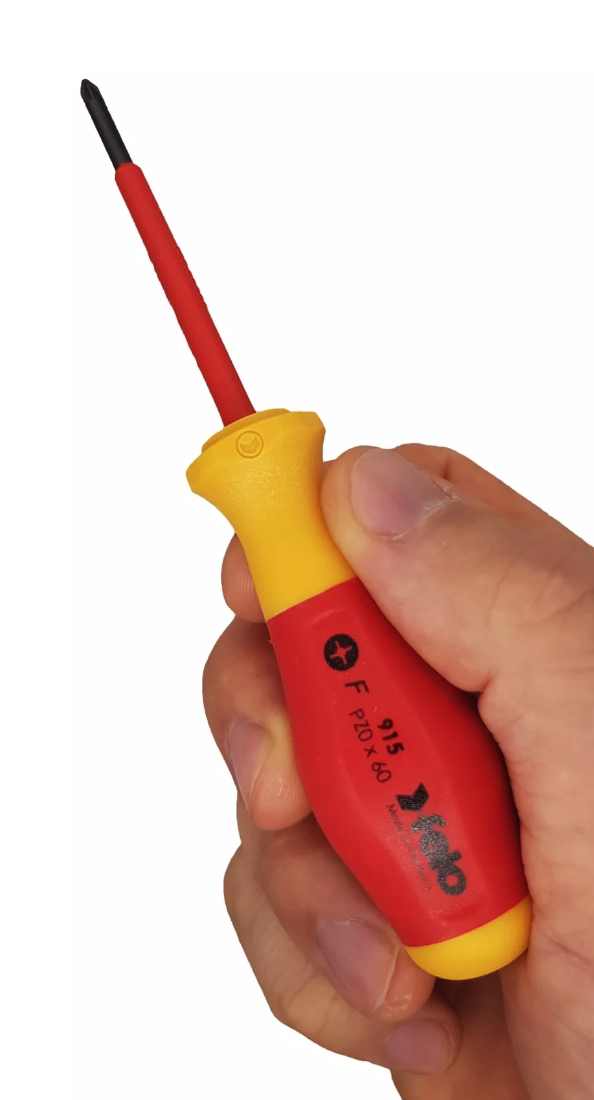 Отвертка диэлектрическая крестовая PZ0X60 Felo 91500190