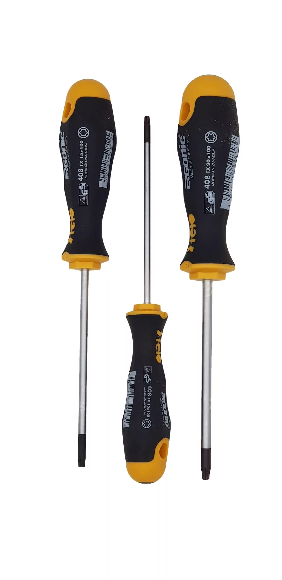 Набор отверток Tx Ergonic, 3 шт FELO 408 931 48