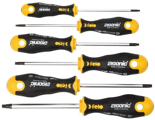 Набор отверток Tx Ergonic, 6 шт FELO 408 962 48