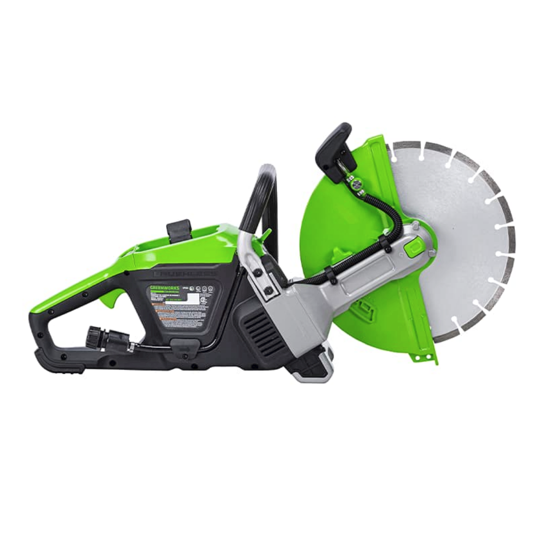 Бетонорез аккумуляторный 3,2КВт Greenworks 82V 2009007, бесщеточный, без АКБ и ЗУ