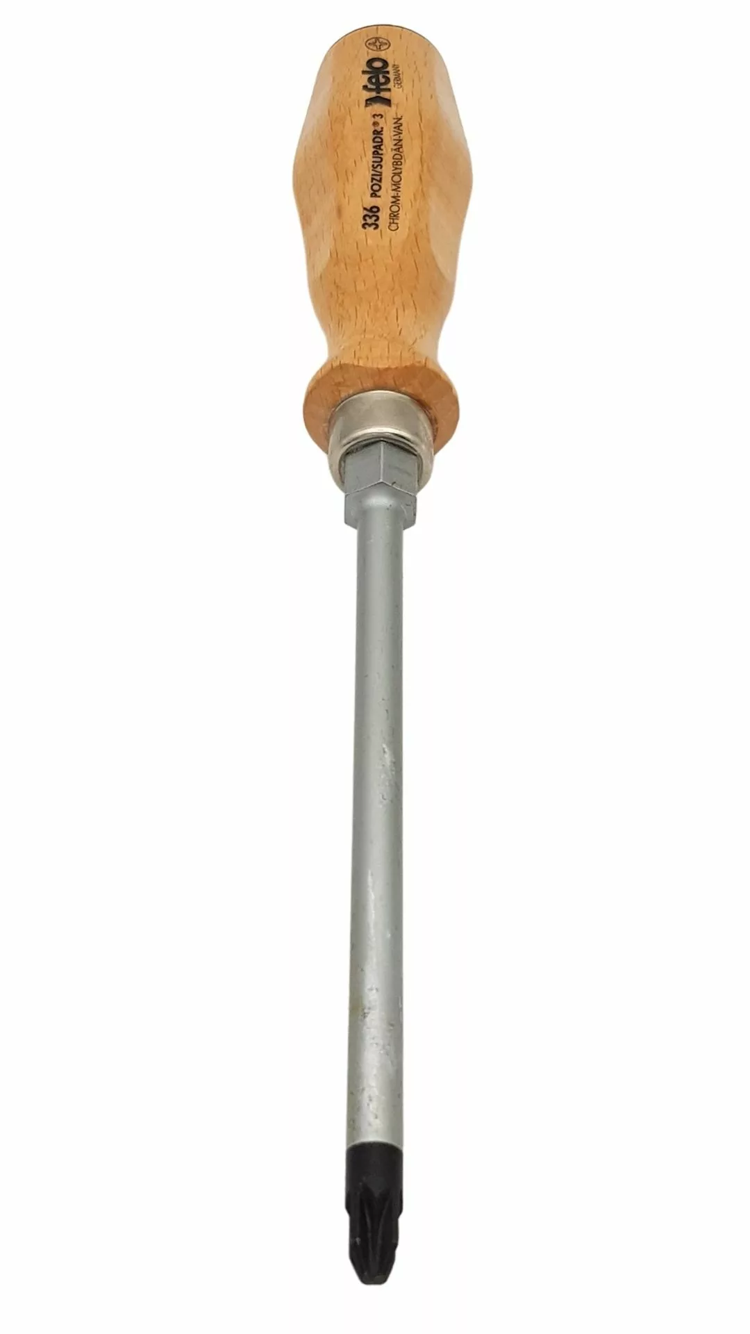 Отвертка с деревянной рукояткой ударная PZ 3Х150 FELO 33630590