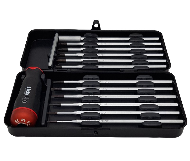 Набор отверток Nm-Box 3,0Nm-5,4Nm FELO 100 993 16