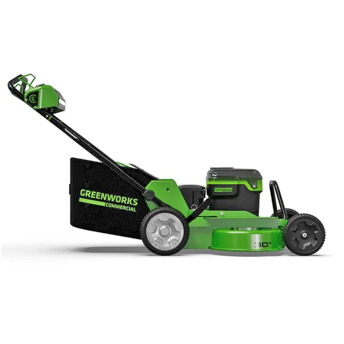 Газонокосилка самоходная 76 см, аккумуляторная Greenworks 82V 2519207, бесщеточная, без АКБ и ЗУ