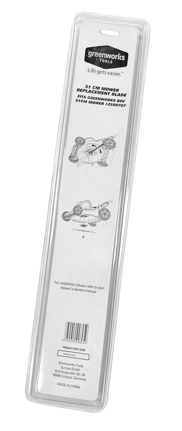 Нож газонокосилки Greenworks 80V 51 см 2905807