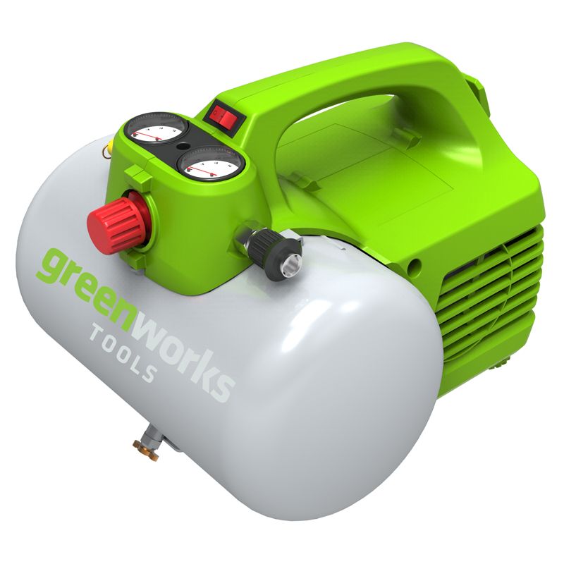 Компрессор электрический Greenworks 300W GAC6L