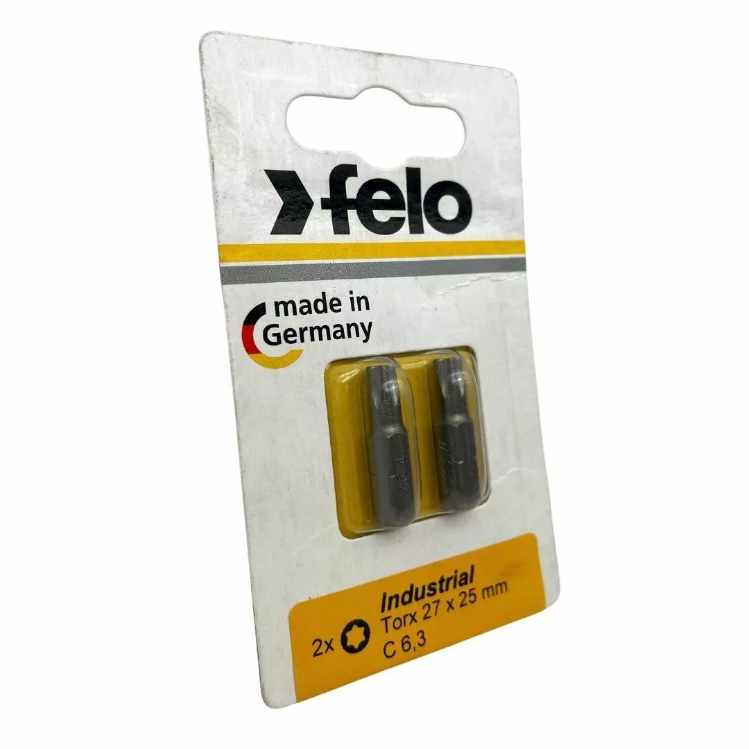 Бита Torx 27X25, серия Industrial, 2 шт в блистере FELO 02627036