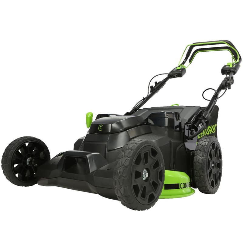 Газонокосилка аккумуляторная TwinForce самоходная 61 см Greenworks 82V GC82LM61S 2515607, бесщёточная, без АКБ и ЗУ