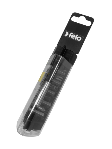 Набор бит SL/PH/PZ/T/ВН (9 шт.) с магнитным битодержателем в тубусе FELO 020 931 10