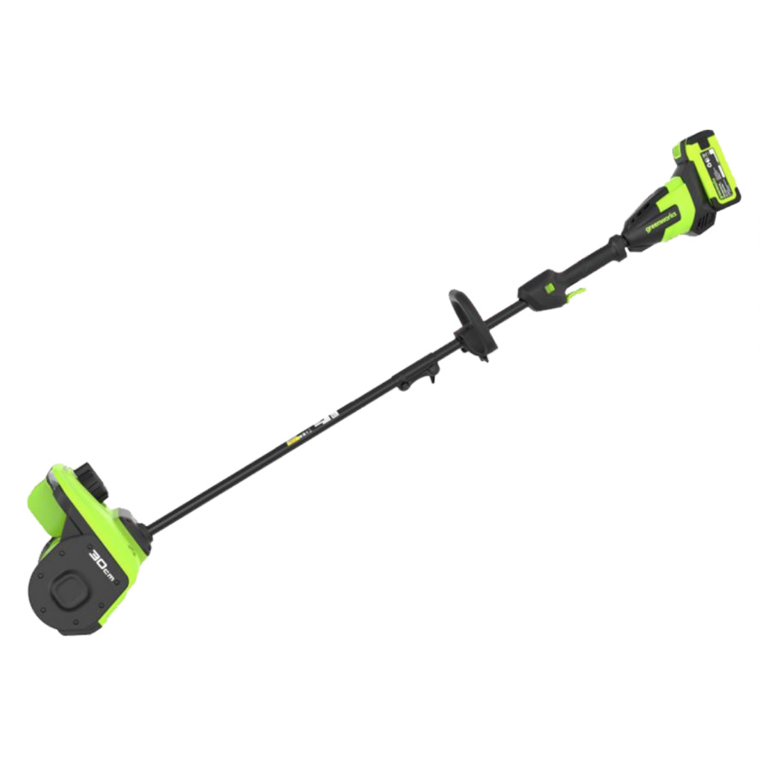 Снегоуборочная лопата аккумуляторная с регулируемым направлением выброса Greenworks 30 см GD40SS2 40V 2603107, бесщёточная, без АКБ и ЗУ