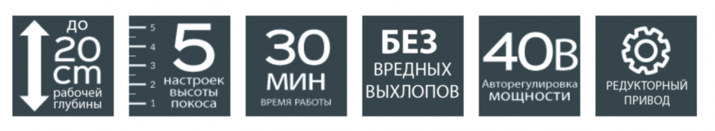 Преимущества аккумуляторного культиватора Greenworks G40TL